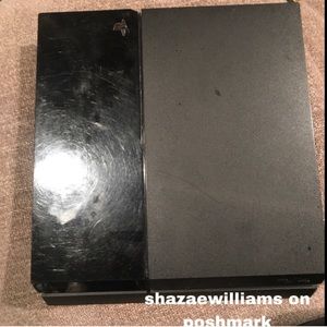 Playstation 4 with power cord
